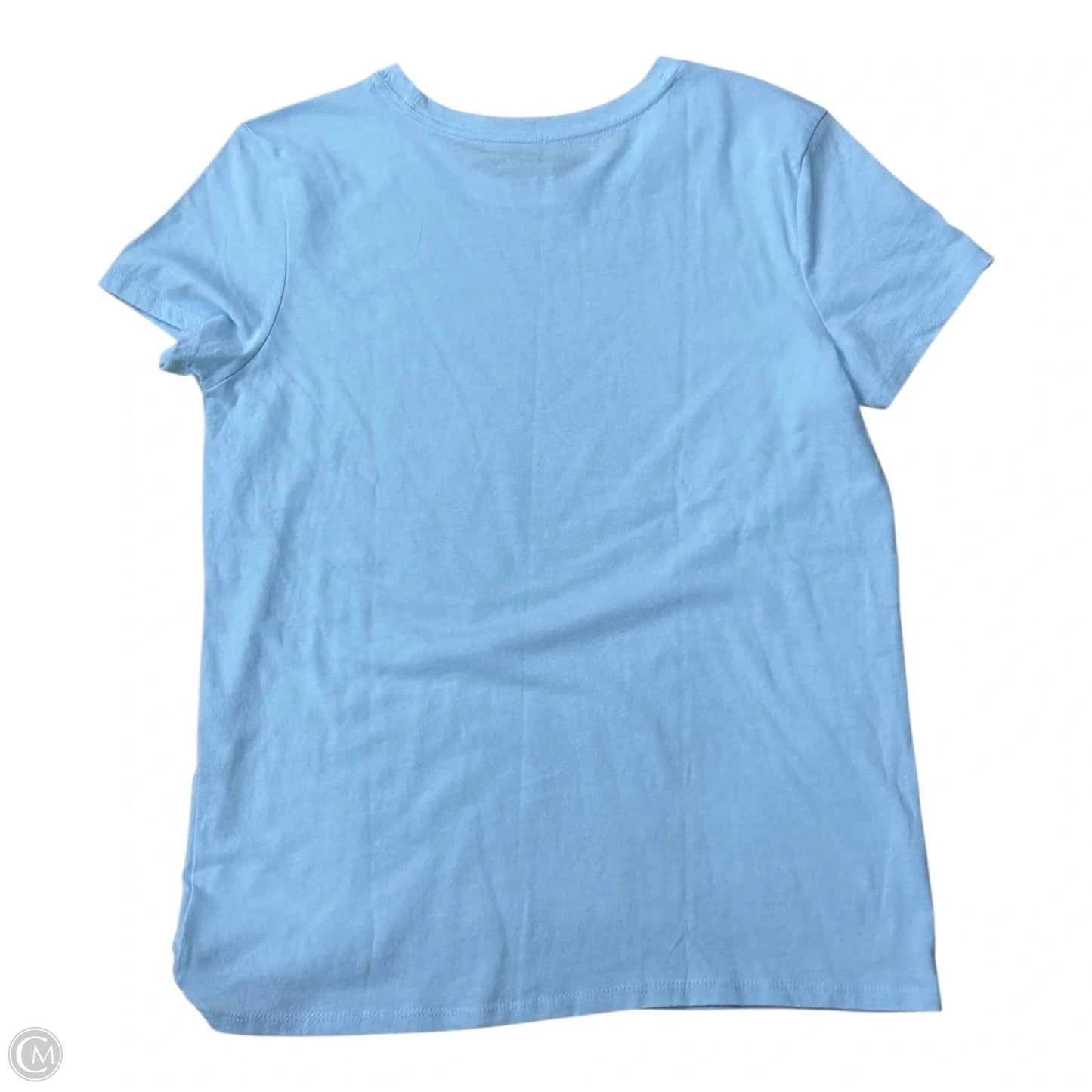 Top Short Sleeve By Lucky Brand In Blue, Size: S