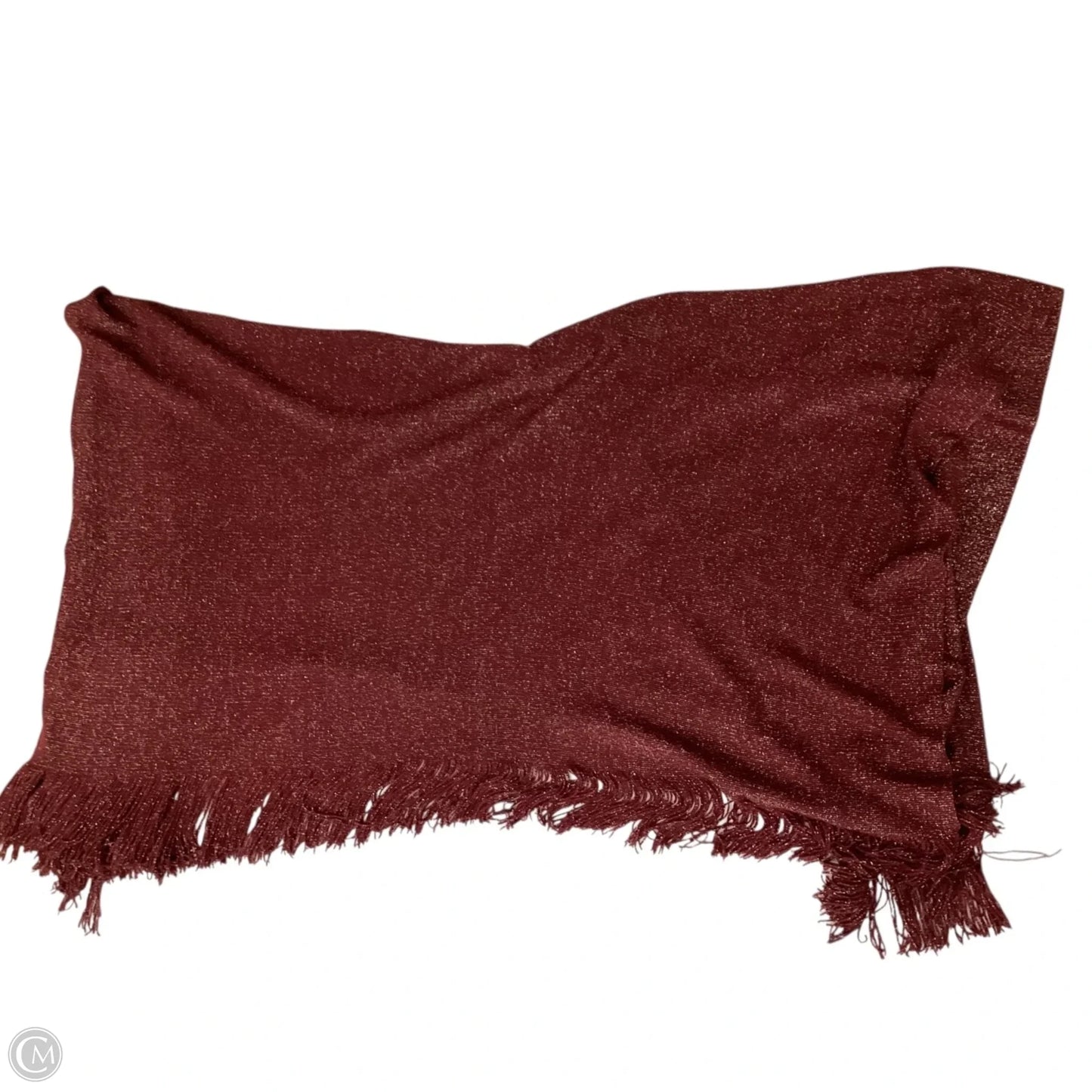 Shawl By Clothes Mentor In Red, Size: Osfm