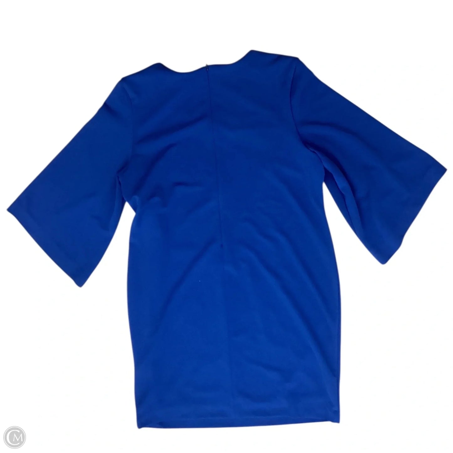 Dress Casual Midi By Chicos In Blue, Size: 2p