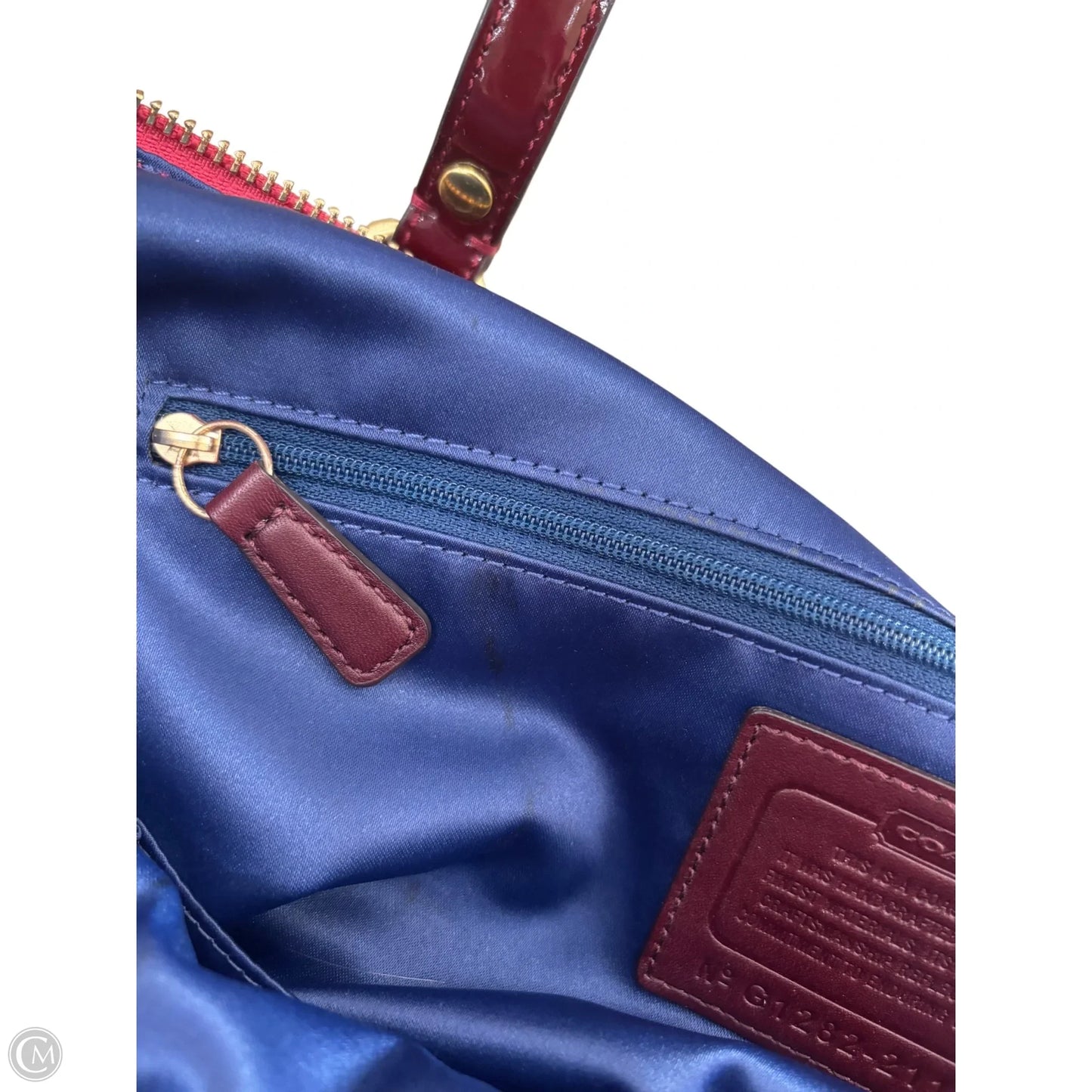 Handbag Designer By Coach, Size: Medium
