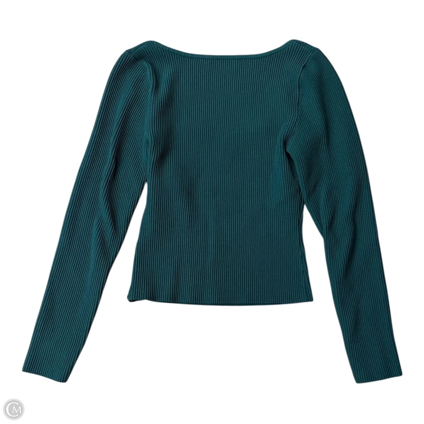 Top Long Sleeve By Babaton In Green, Size: M