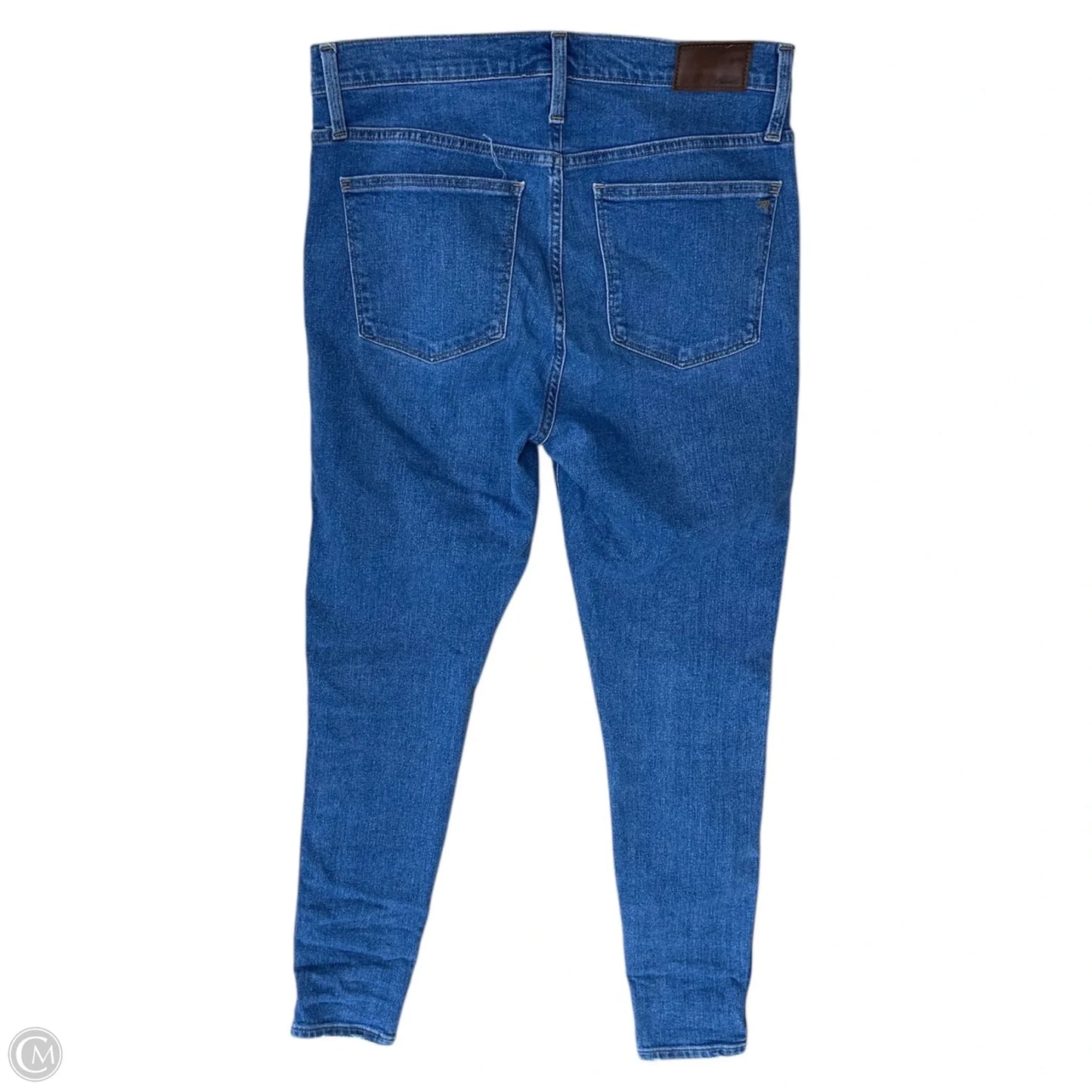 Jeans Skinny By Madewell In Blue Denim, Size: 30