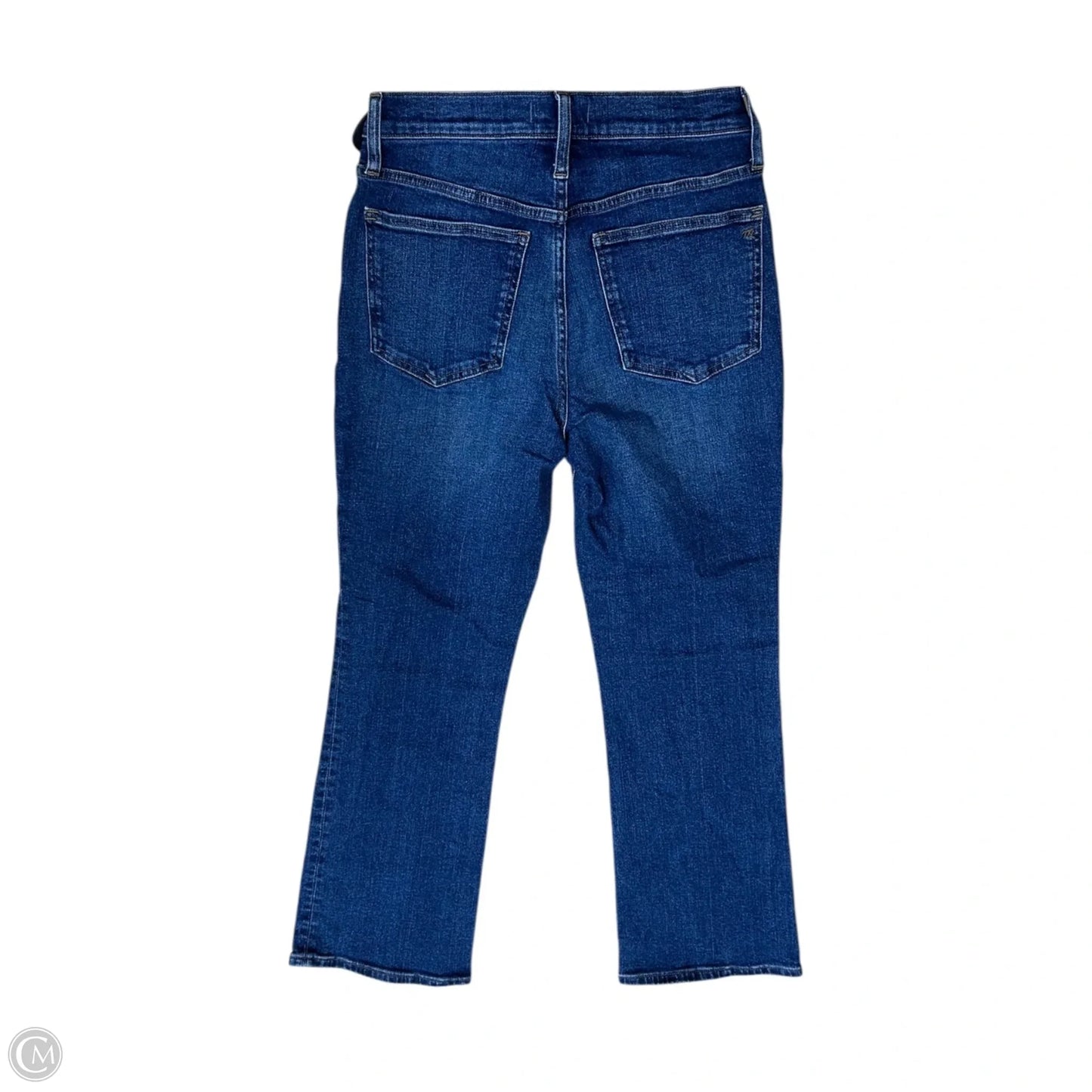 Jeans Straight By Madewell In Blue Denim, Size: 4