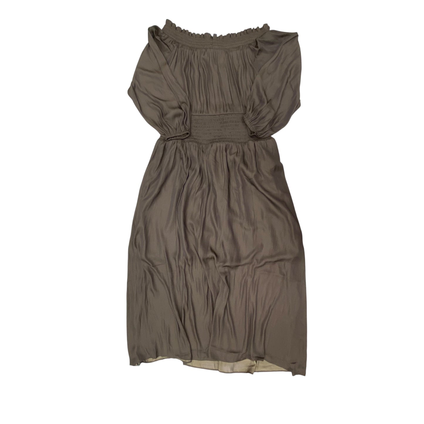 Dress Party Long By Loft In Brown, Size:S