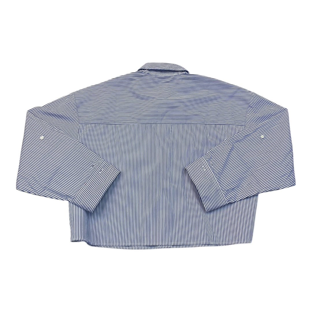 Top Ls By Madewell In Blue & White, Size:M