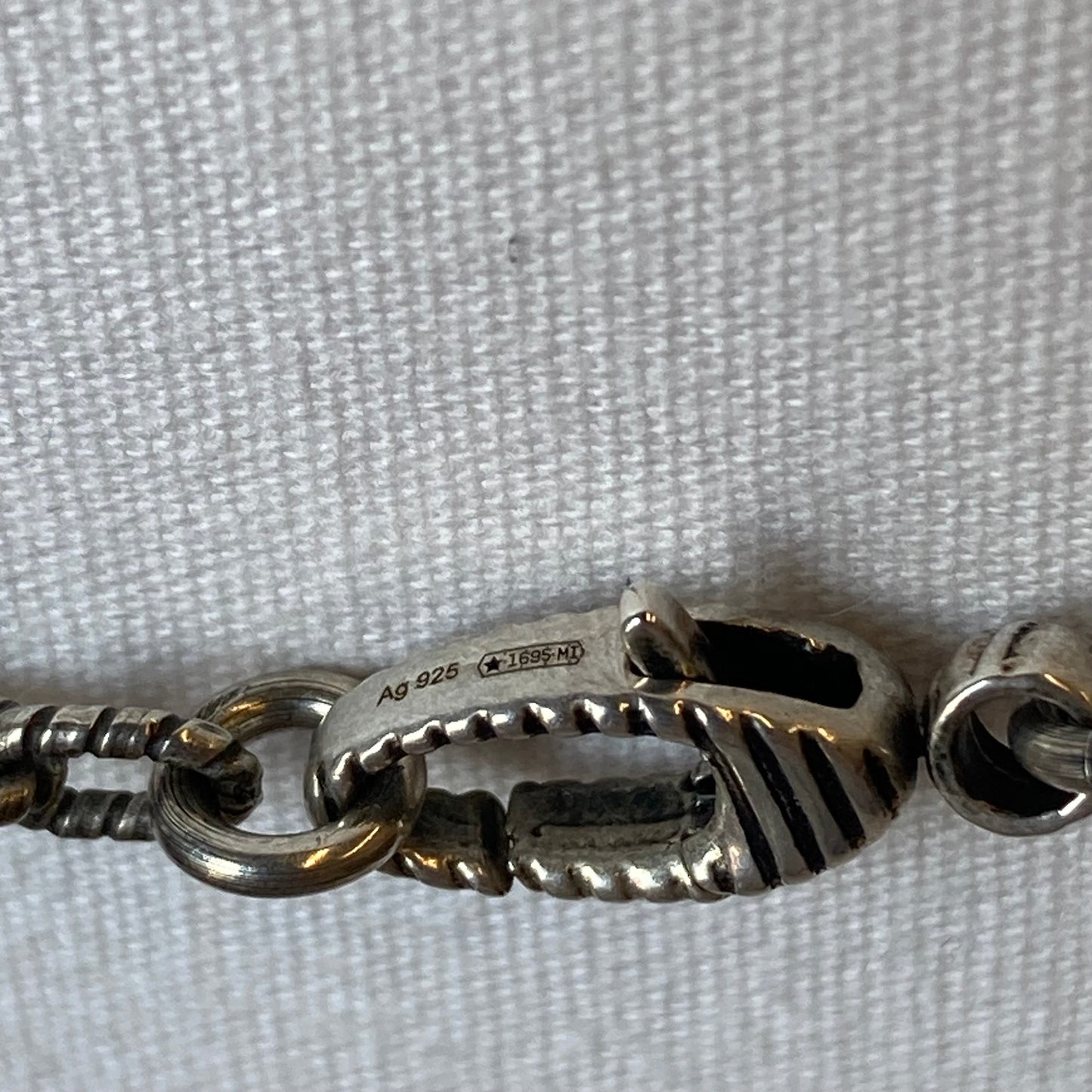 Necklace Luxury Designer By Gucci In Silver