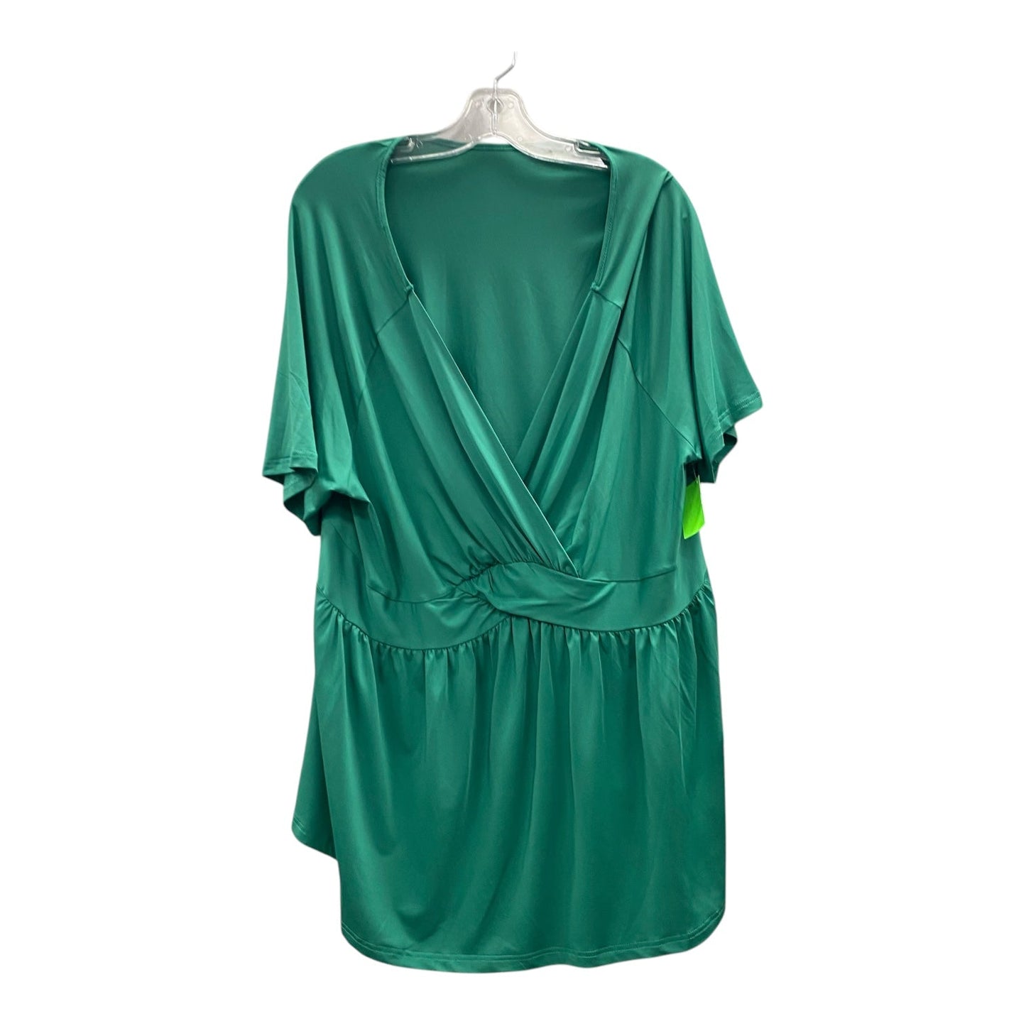 Top Ss In Green, Size:4X