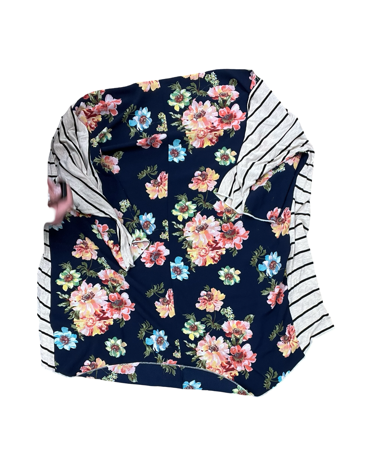 Cardigan By Clothes Mentor In Navy, Size:L