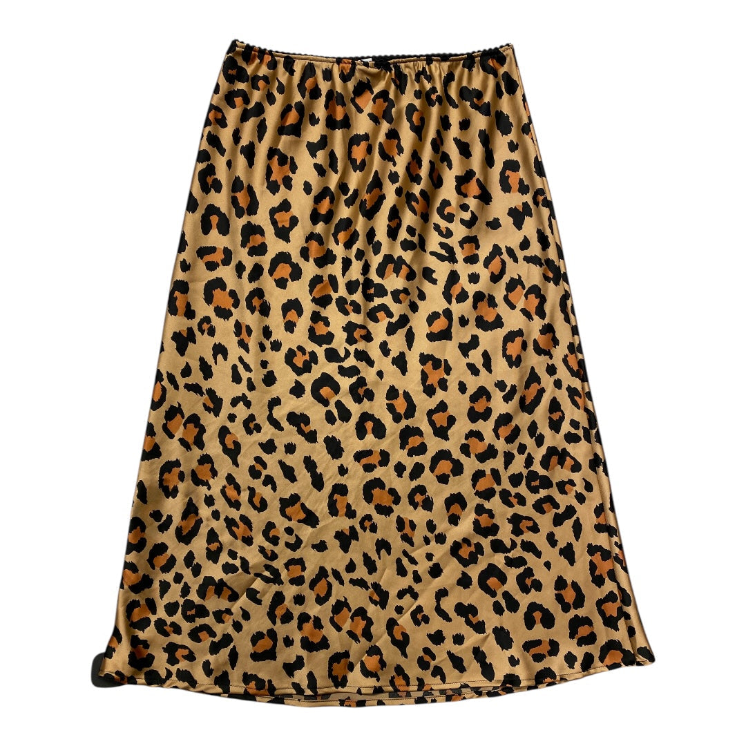 Skirt Maxi By Peyton Jensen In Animal Print, Size:S