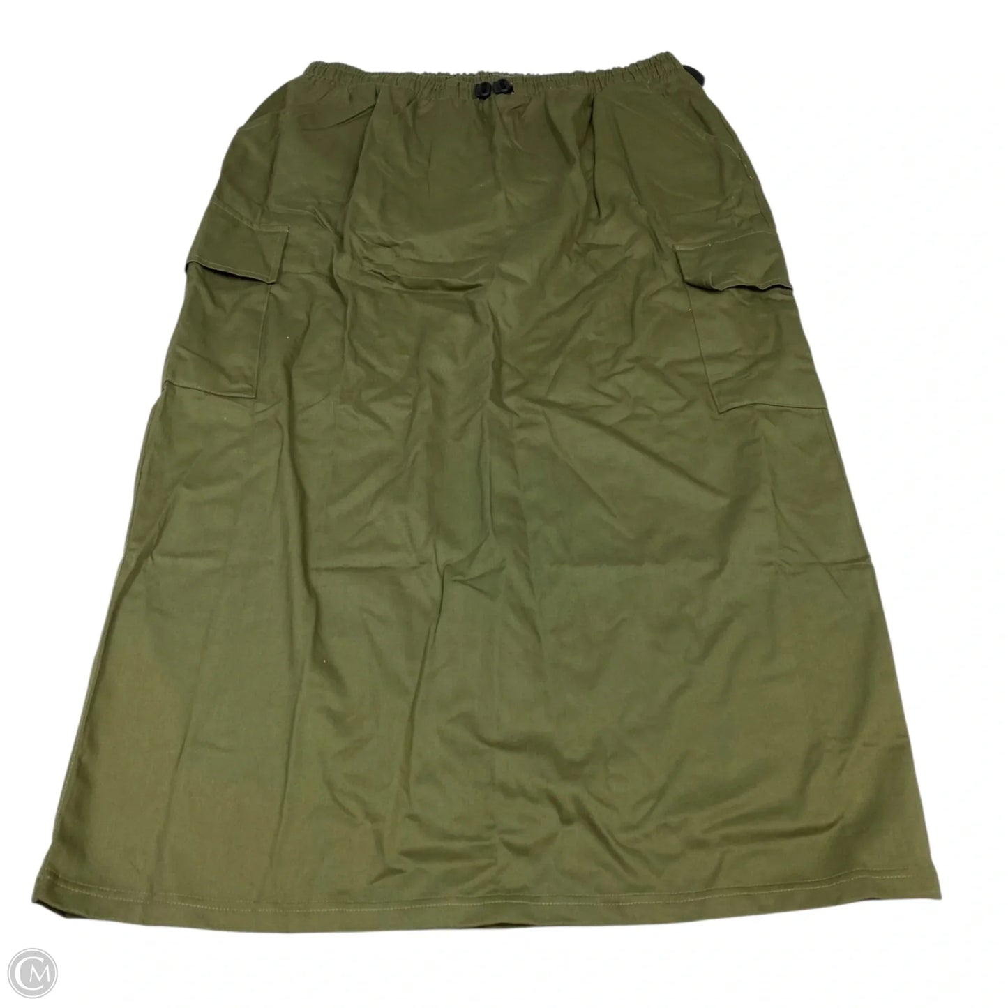 Skirt Midi By Pretty Little Thing In Green, Size: L
