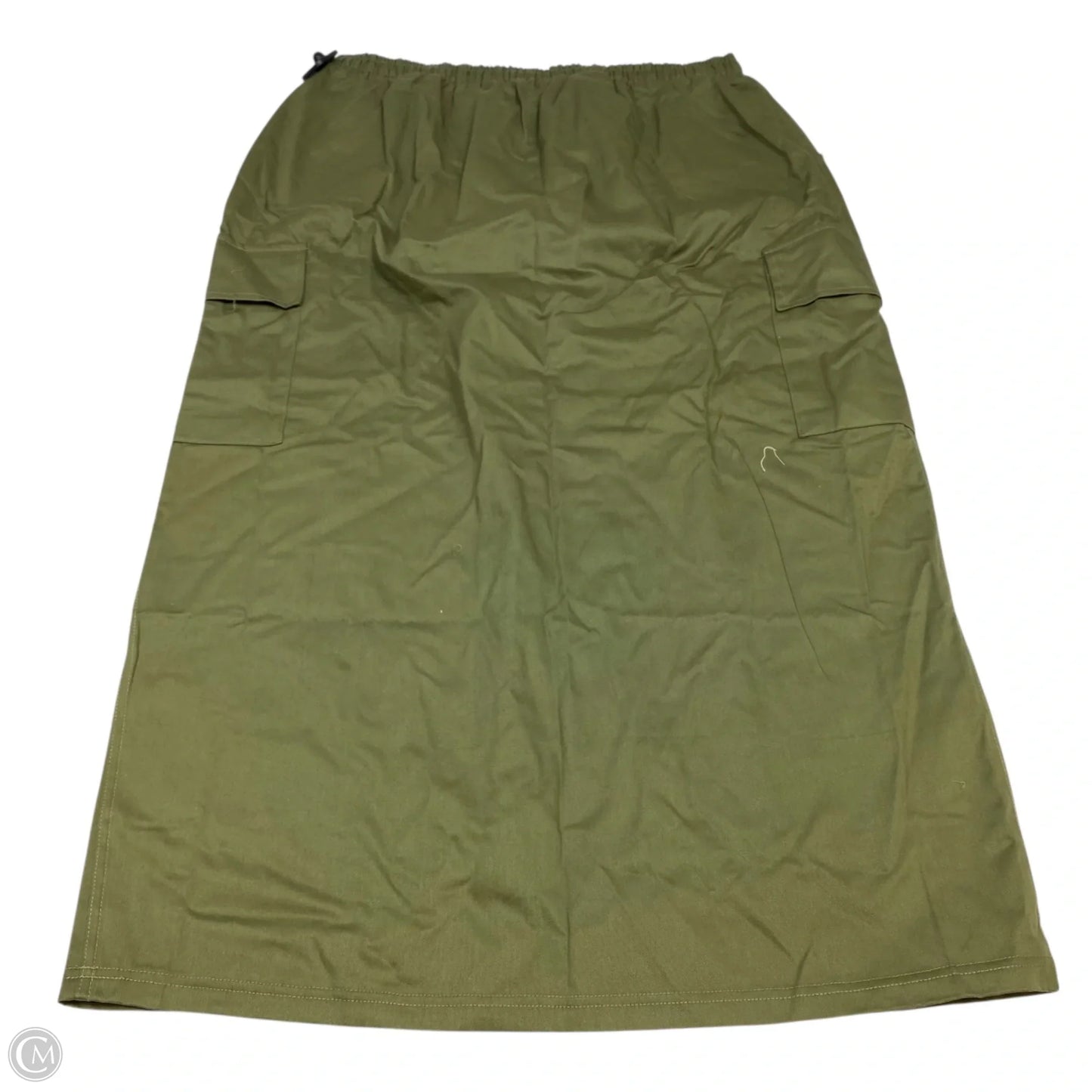 Skirt Midi By Pretty Little Thing In Green, Size: L