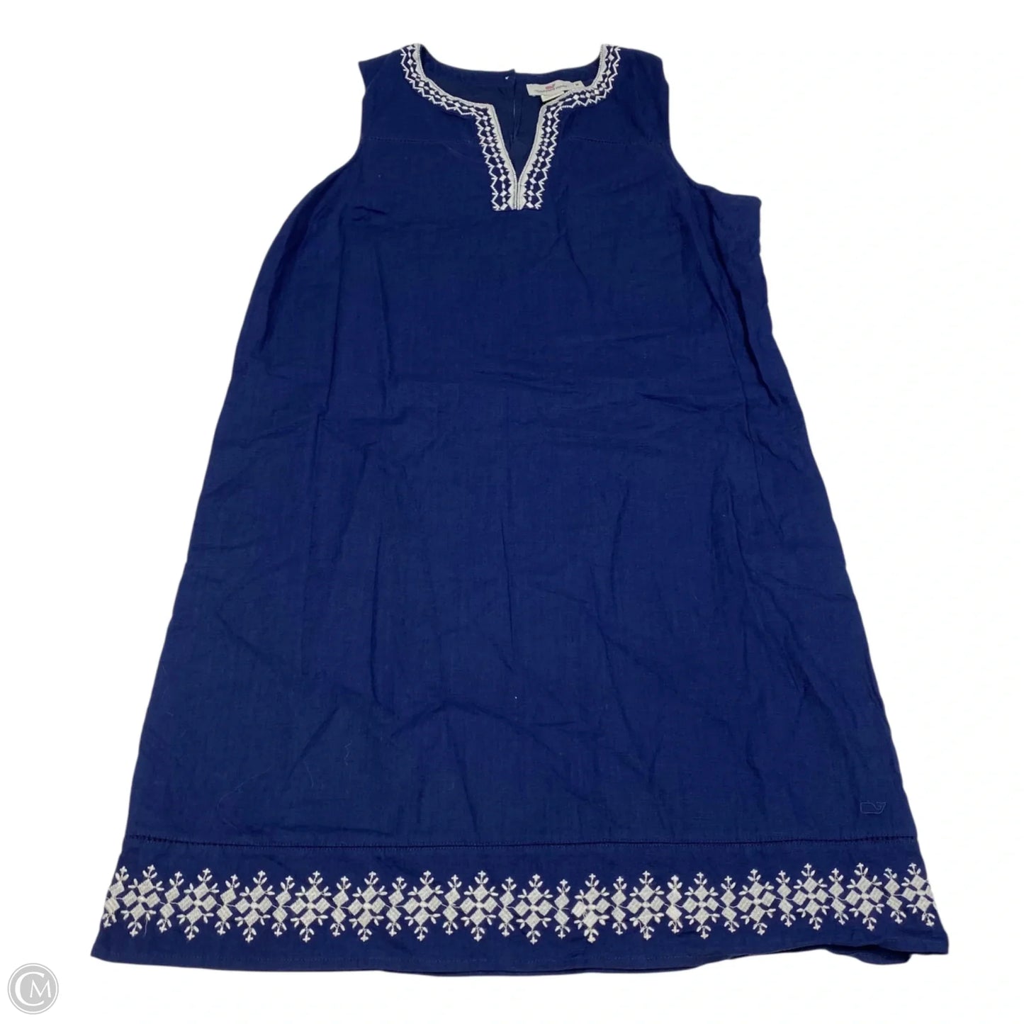 Dress Designer By Vineyard Vines In Blue, Size: M