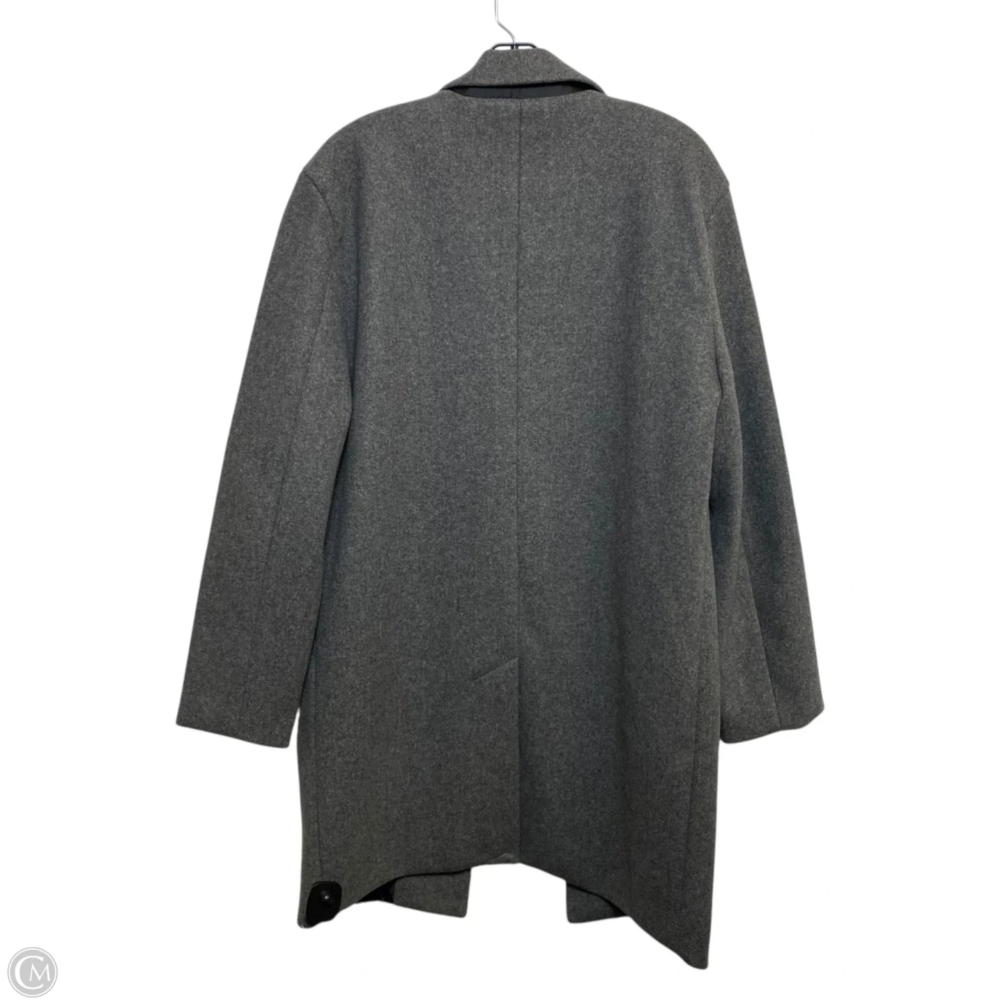 Coat Peacoat By Primark In Grey, Size: S