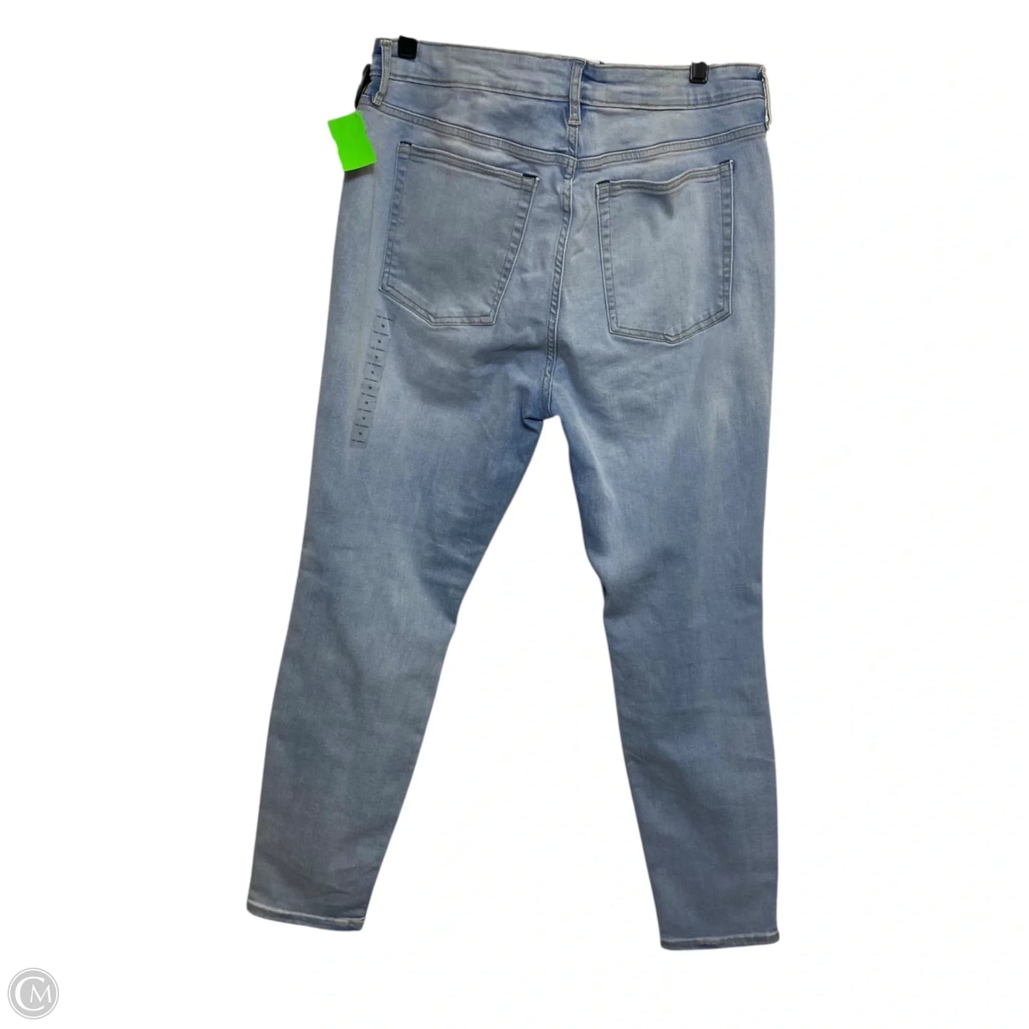 Jeans Skinny By Free Assembly In Blue Denim, Size: 16