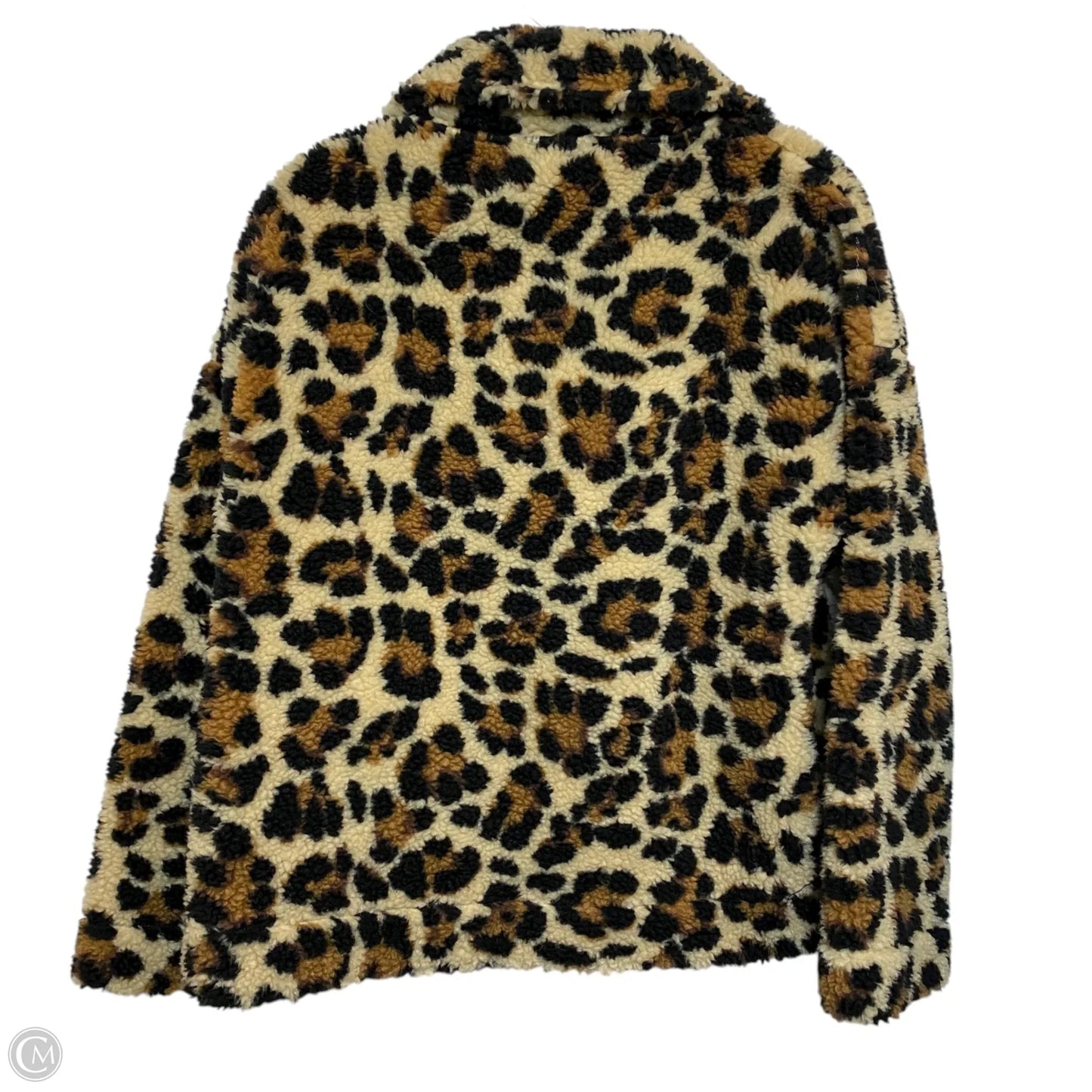 Sweatshirt Collar By J. Crew In Animal Print, Size: S