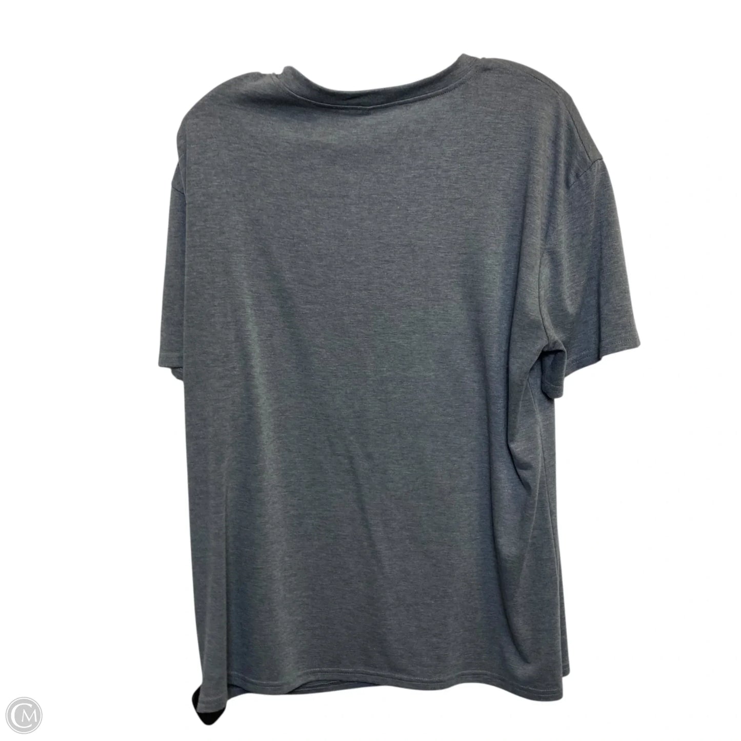 Top Short Sleeve Basic By Cmf In Grey, Size: Xl