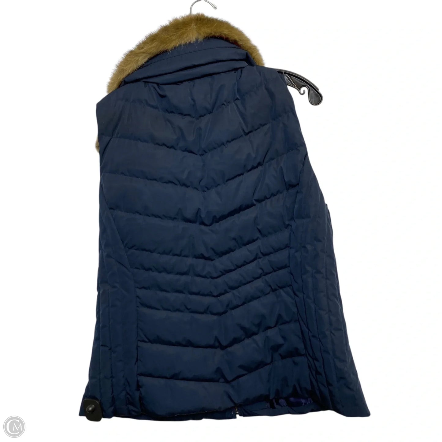 Vest Puffer & Quilted By Talbots In Navy, Size: Xl