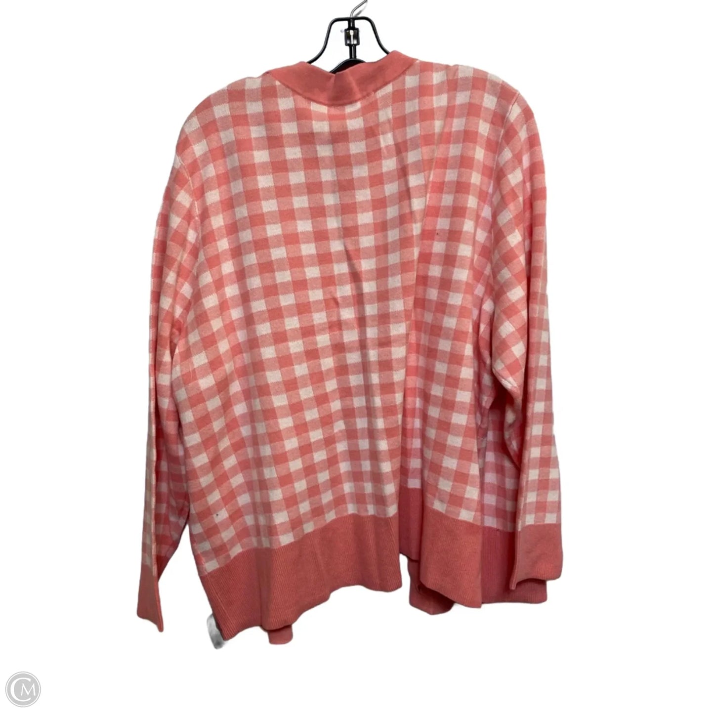 Cardigan By Cj Banks In Pink, Size: 3x