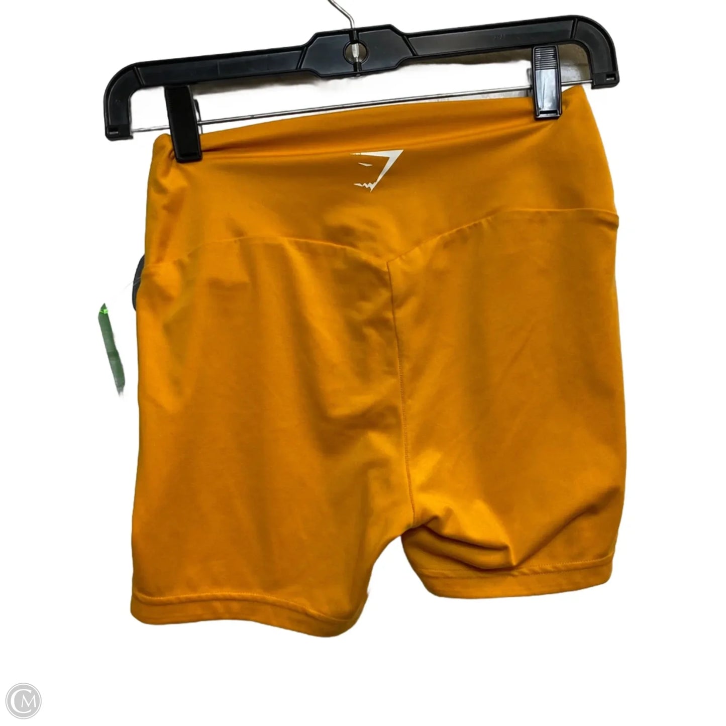 Athletic Shorts By Gym Shark In Yellow, Size: S