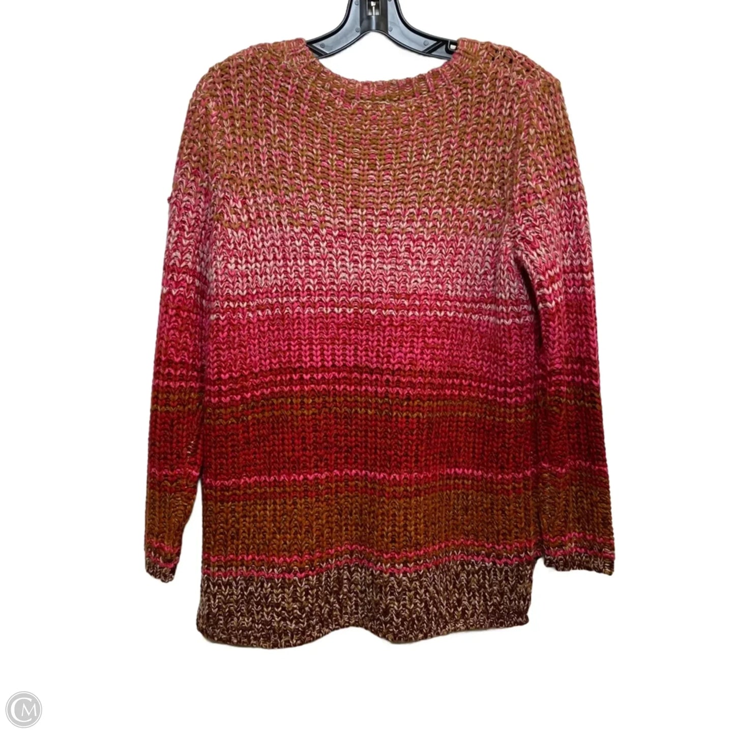 Sweater By 525 In Pink & Red, Size: Xs