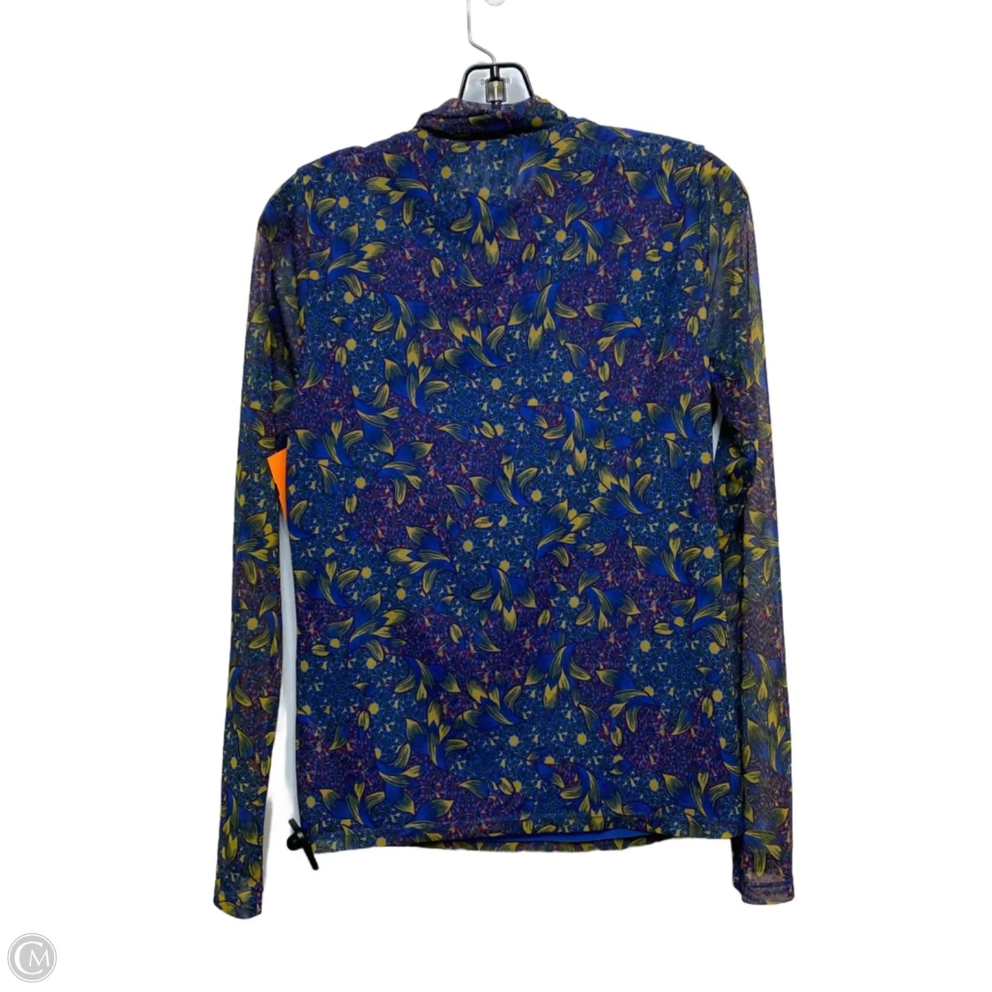 Top Long Sleeve By Anthropologie In Blue, Size: M