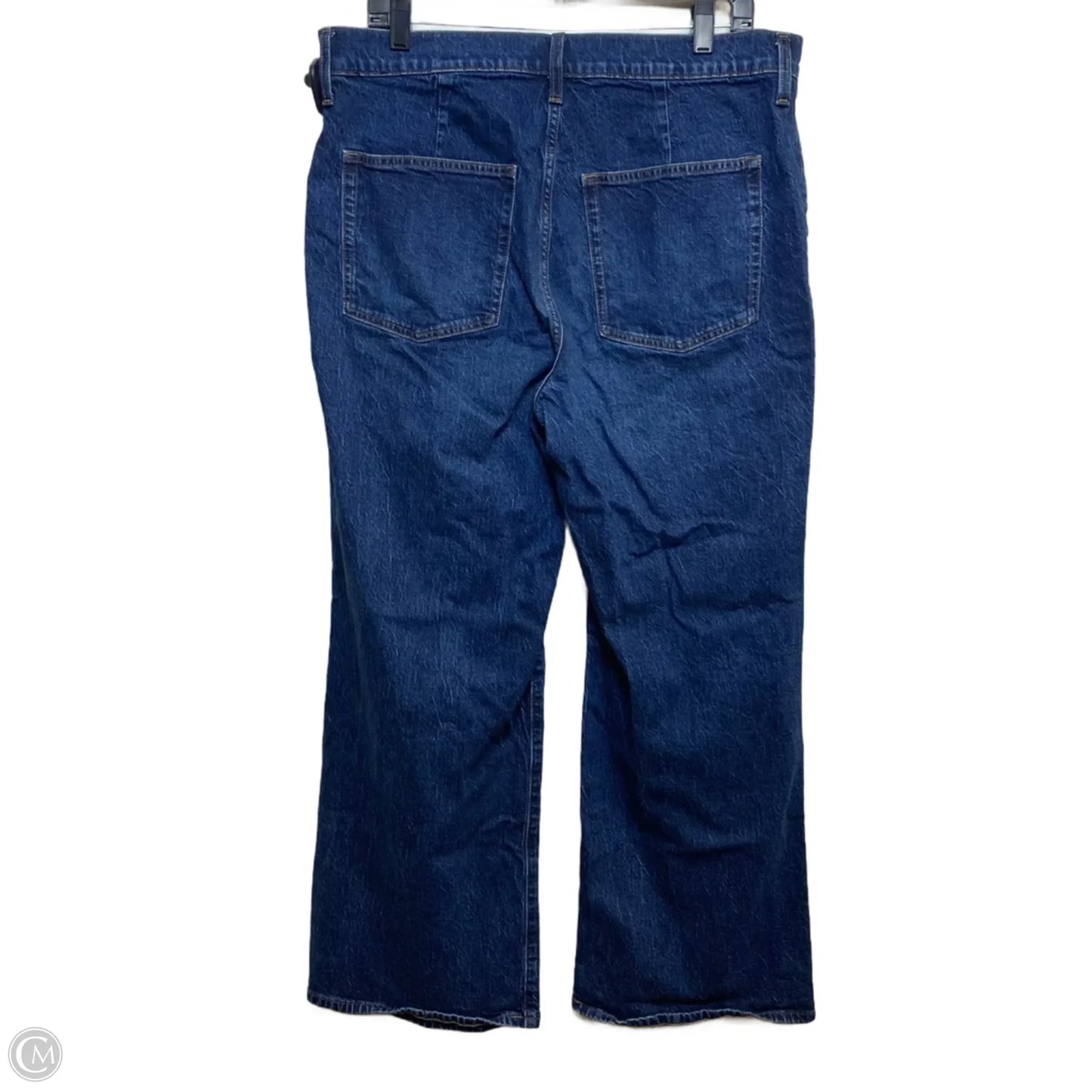 Jeans Wide Leg By J. Crew In Blue Denim, Size: 14