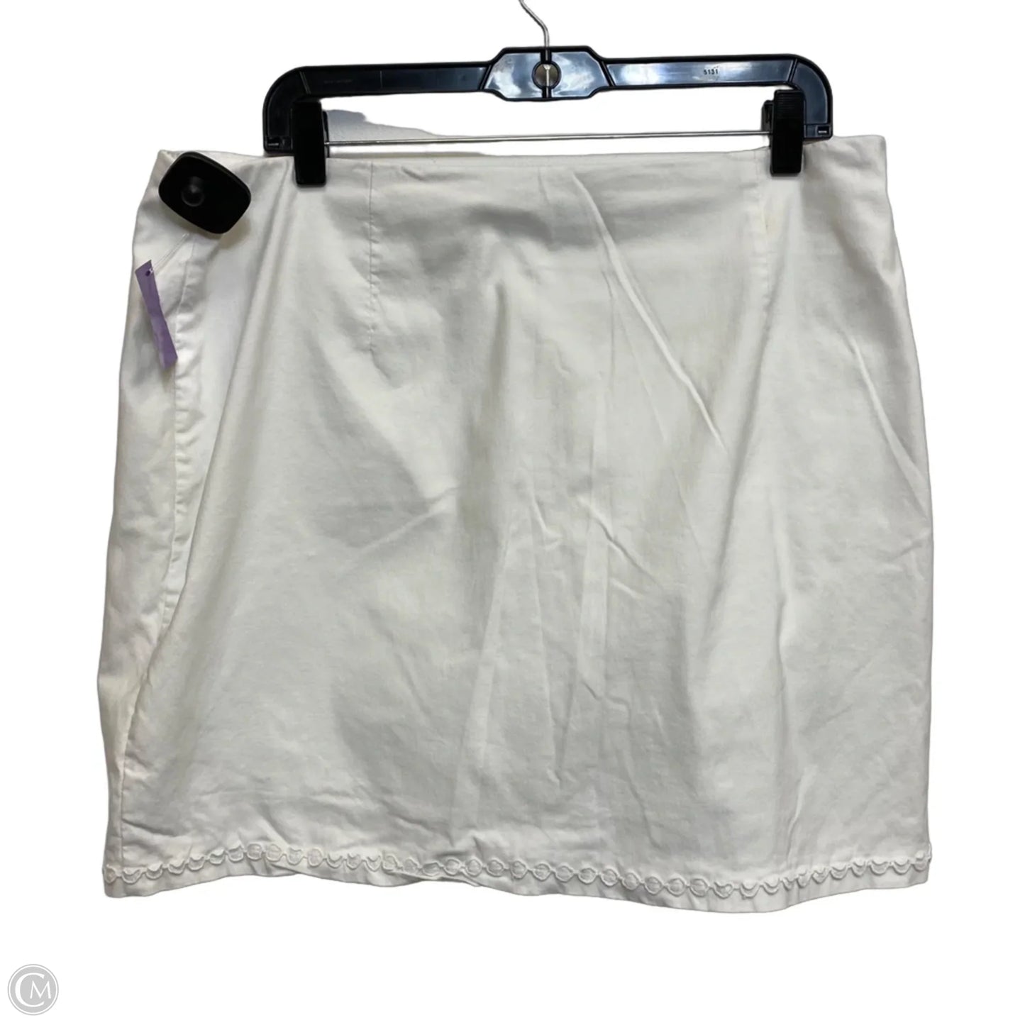 Skort By Crown And Ivy In White, Size: 16