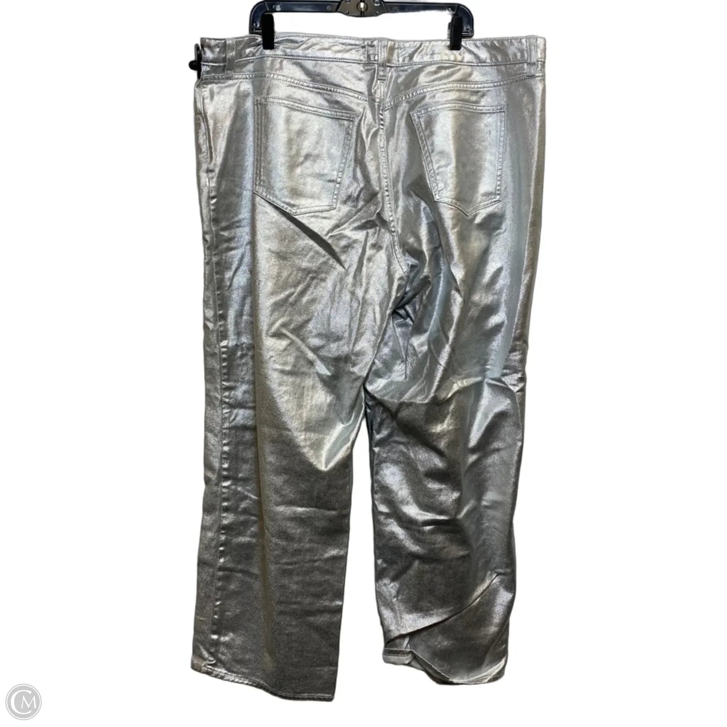 Jeans Wide Leg By Universal Thread In Silver, Size: 18