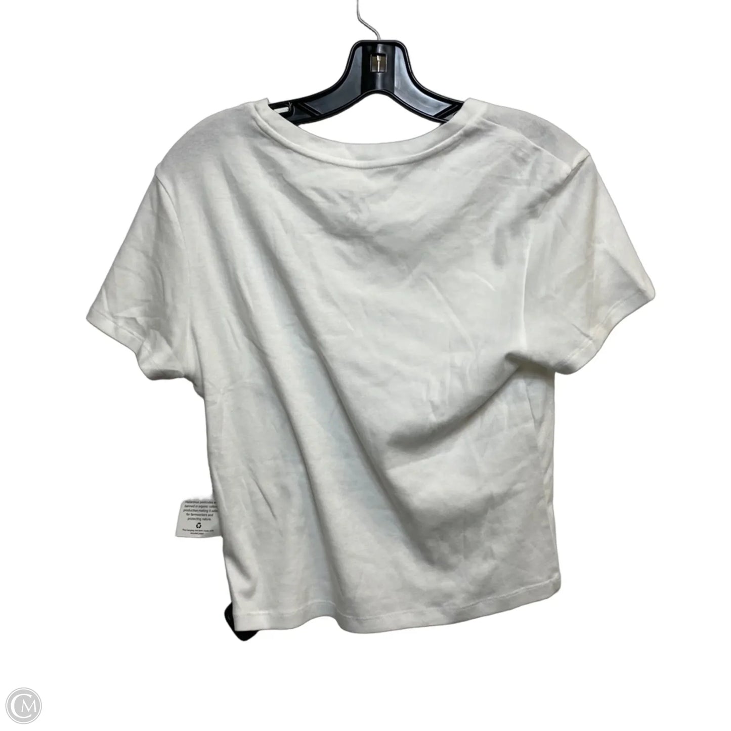 Top Short Sleeve By Organic Generation In White, Size: Xl