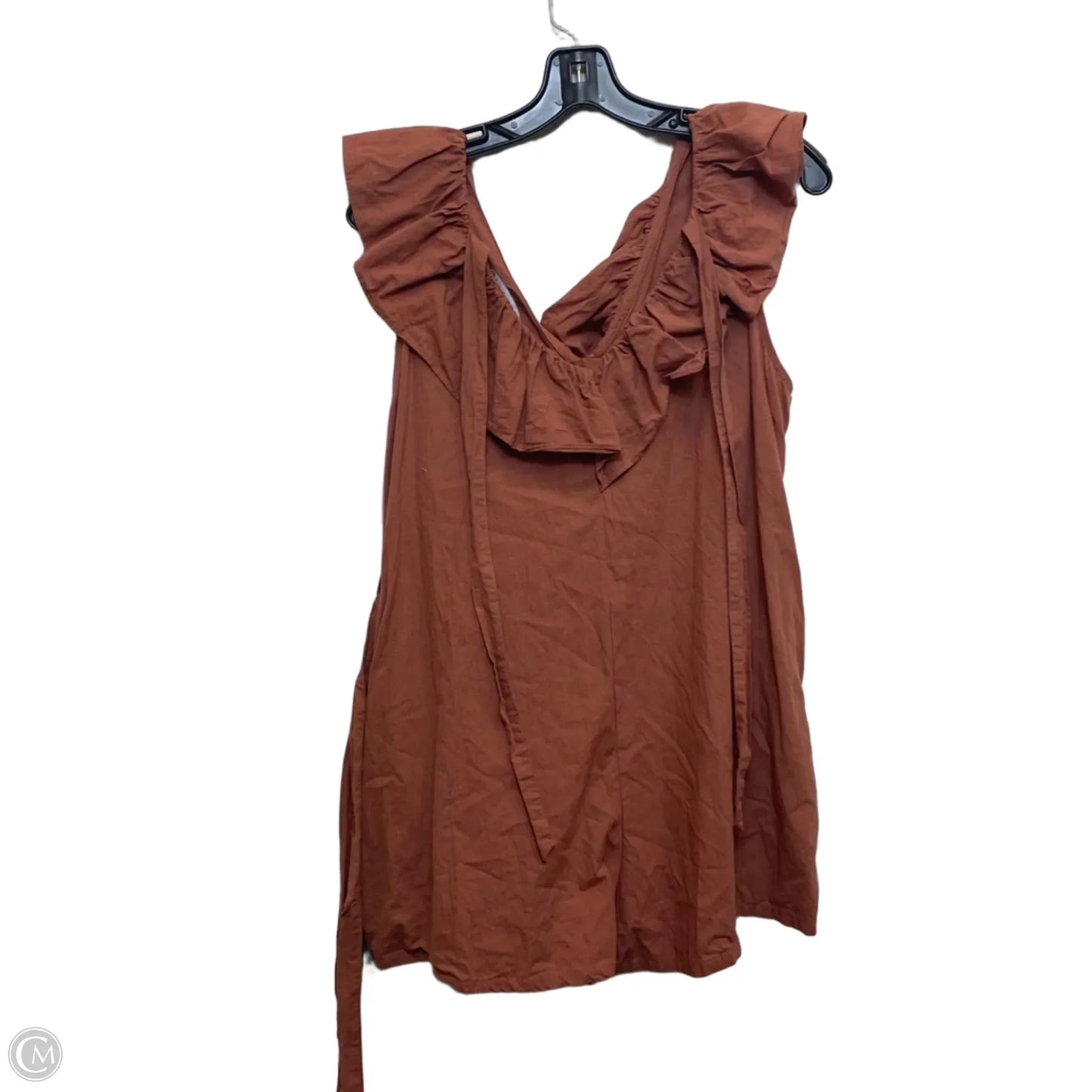 Romper By Miou Muse In Orange, Size: L