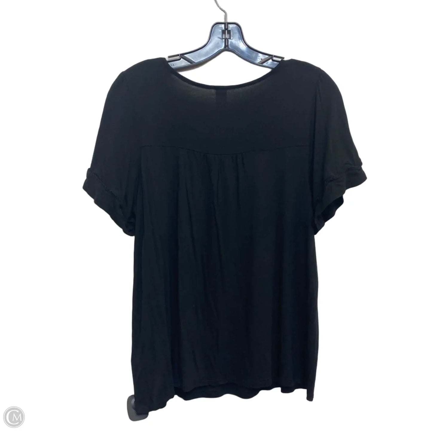 Top Short Sleeve By Old Navy In Black, Size: S