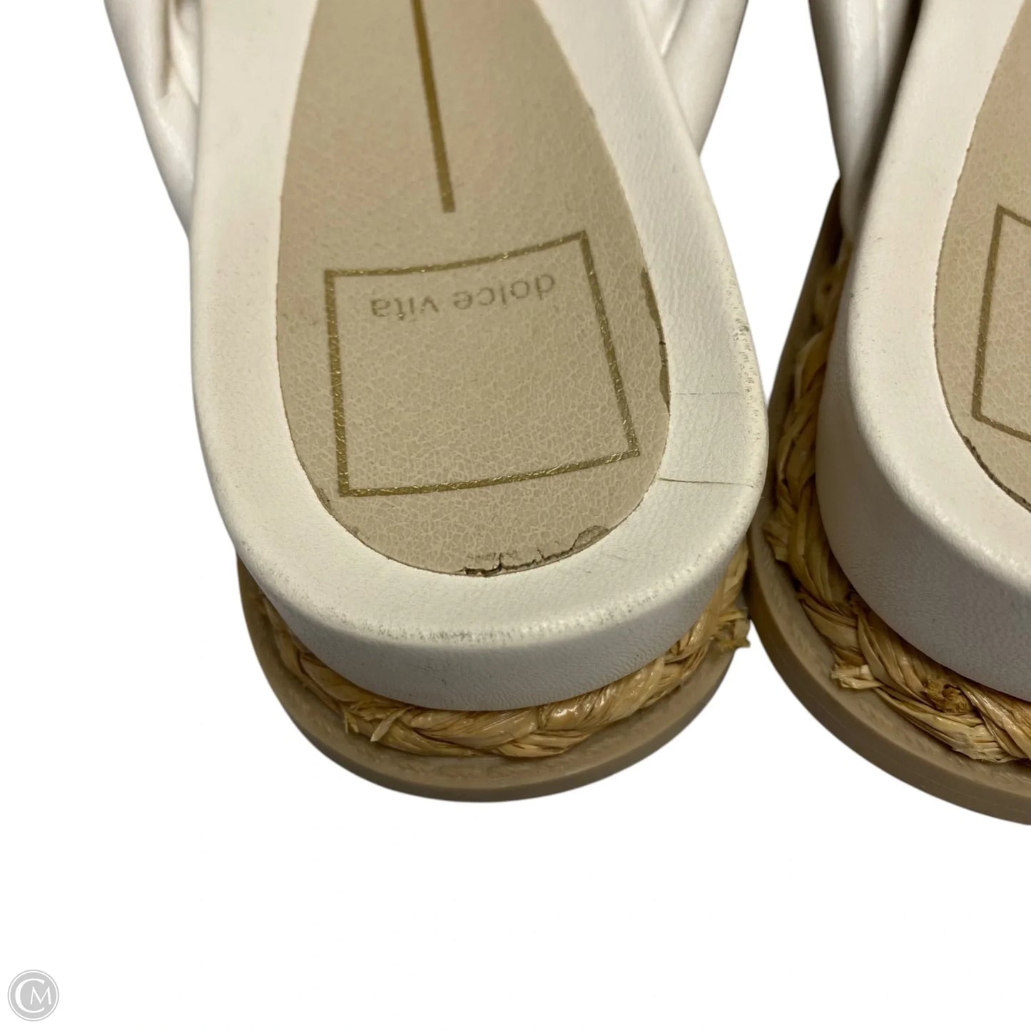 Sandals Flats By Dolce Vita In Cream, Size: 6.5