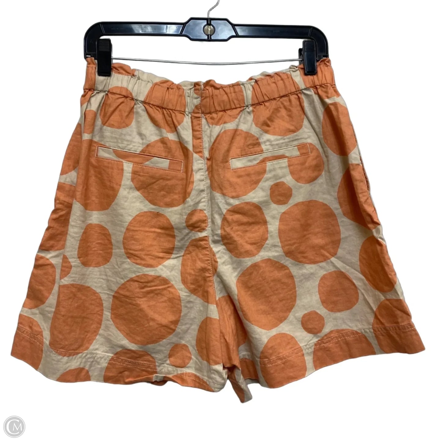 Shorts By Marimekko In Orange & Tan, Size: M