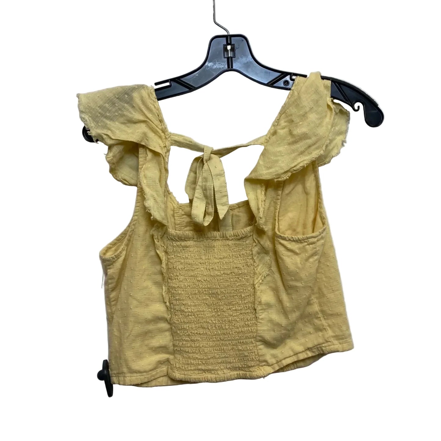 Top Sleeveless By True Craft In Yellow, Size: M
