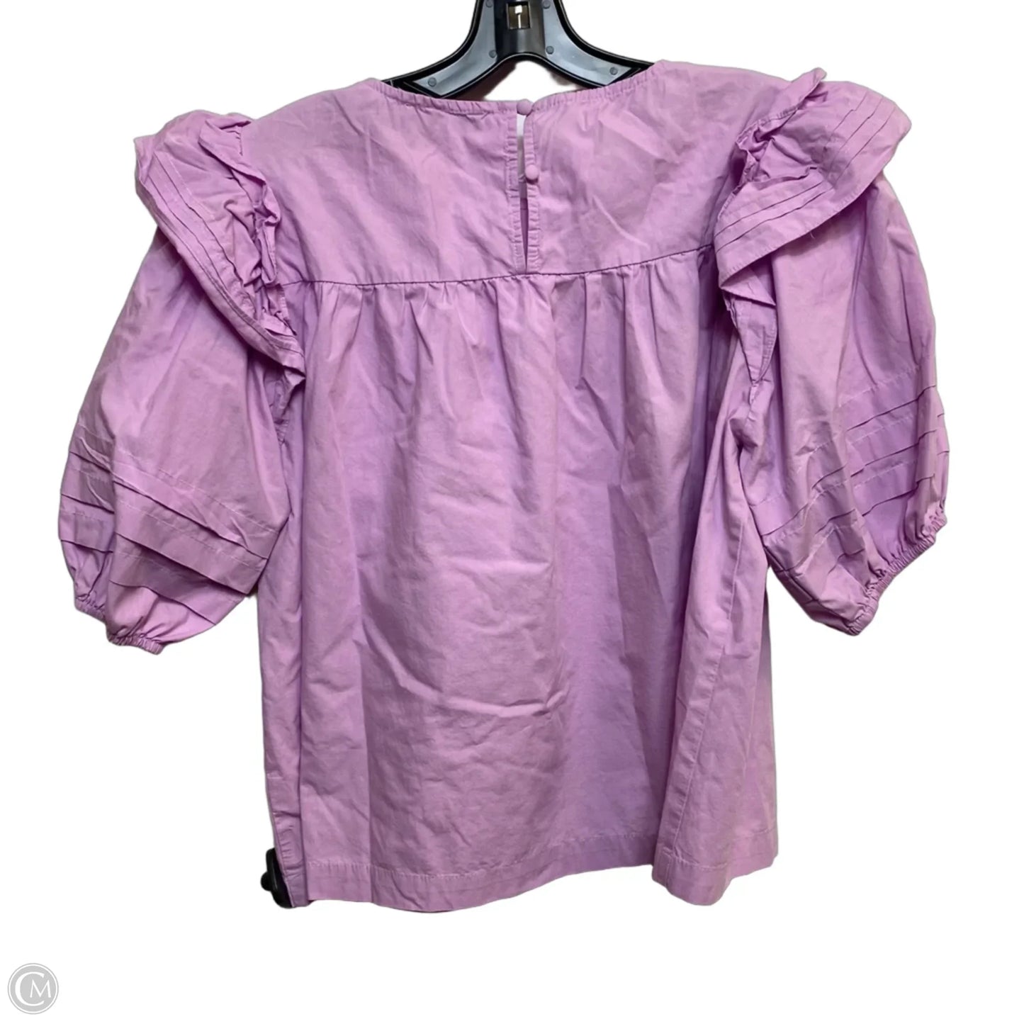 Top Short Sleeve By Pinch In Purple, Size: L
