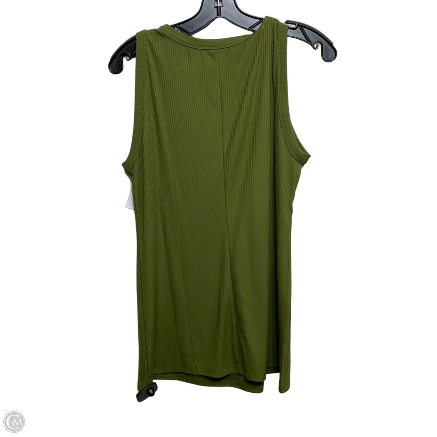 Top Sleeveless Basic By Lane Bryant In Green, Size: L