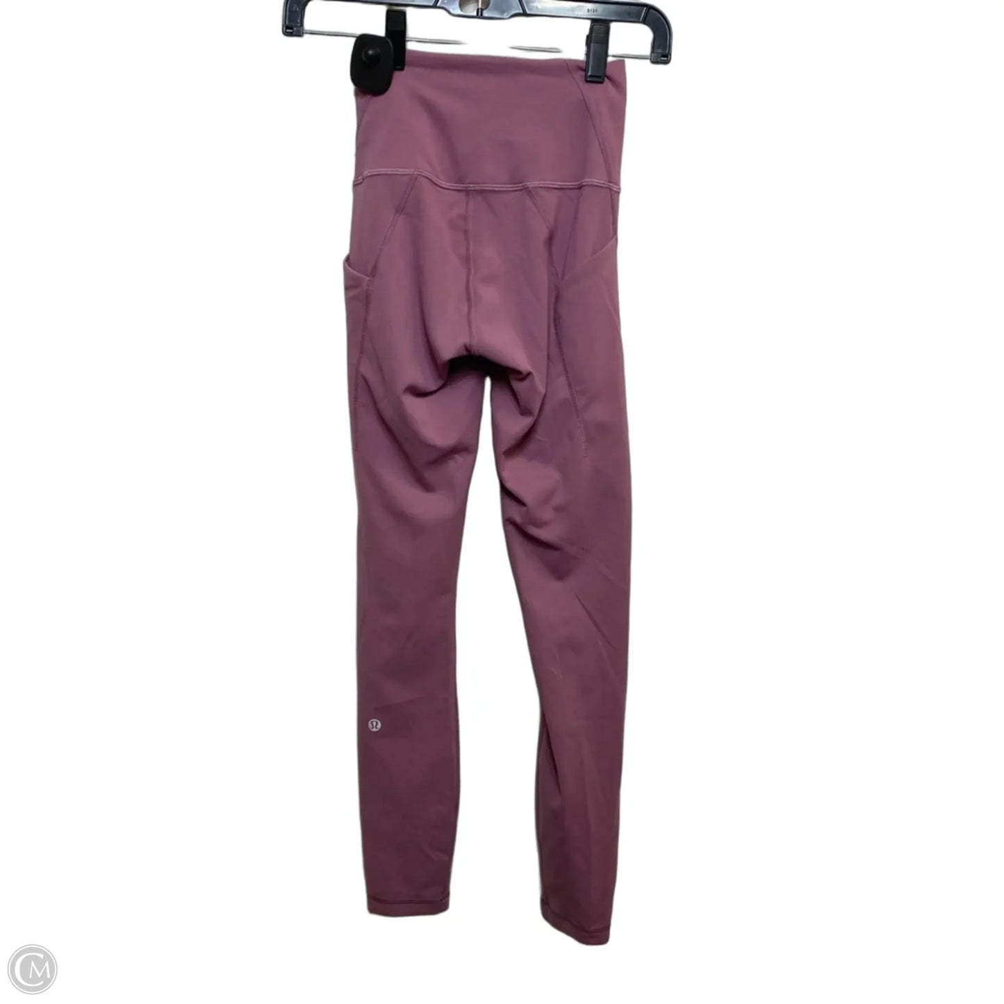Athletic Leggings By Lululemon In Purple, Size: Xs