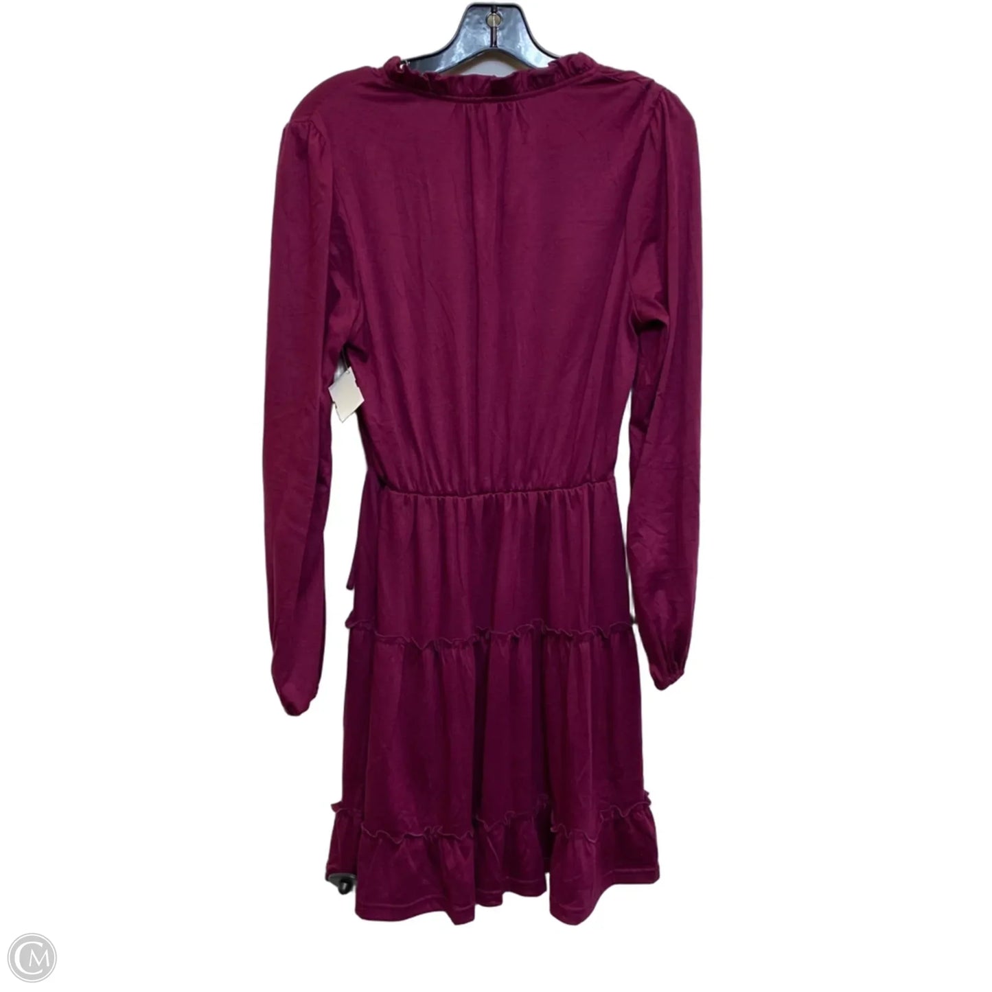 Dress Casual Short By Caracilia In Purple, Size: S