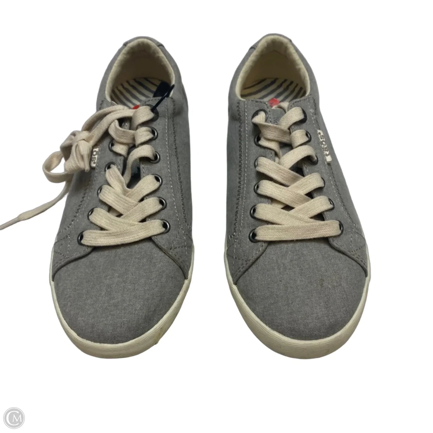 Shoes Sneakers By Taos In Grey, Size: 6.5