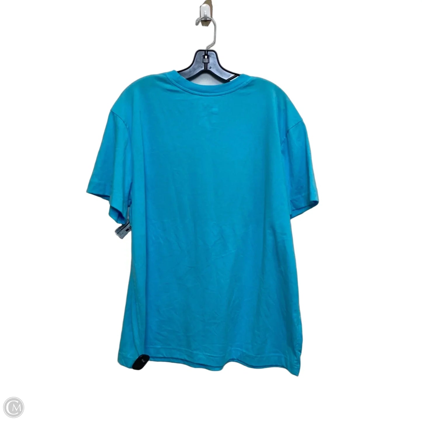 Top Short Sleeve By Target In Blue, Size: 1x