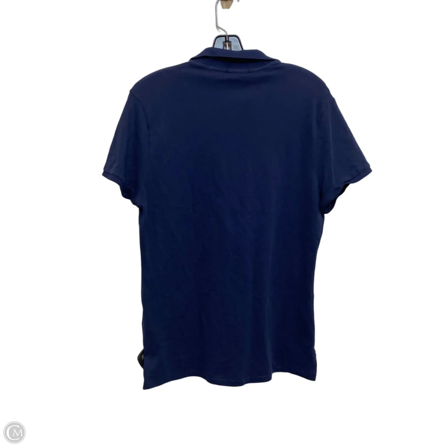 Top Short Sleeve By Polo Ralph Lauren In Navy, Size: Xl