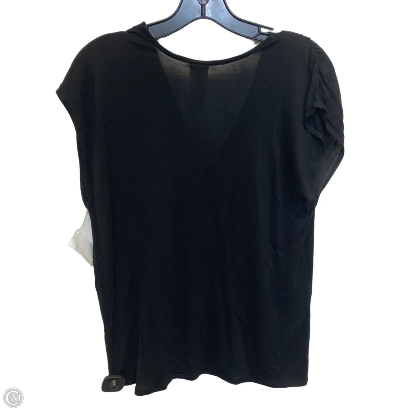 Top Sleeveless By H&m In Black, Size: S