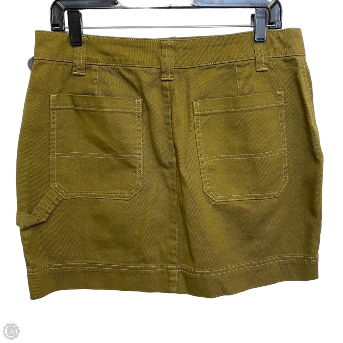 Skirt Mini & Short By Old Navy In Green Denim, Size: M