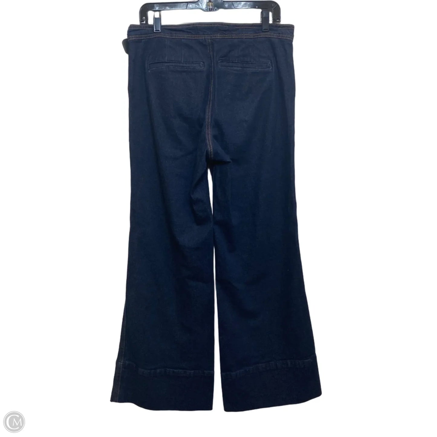 Jeans Wide Leg By Crown And Ivy In Blue Denim, Size: 8
