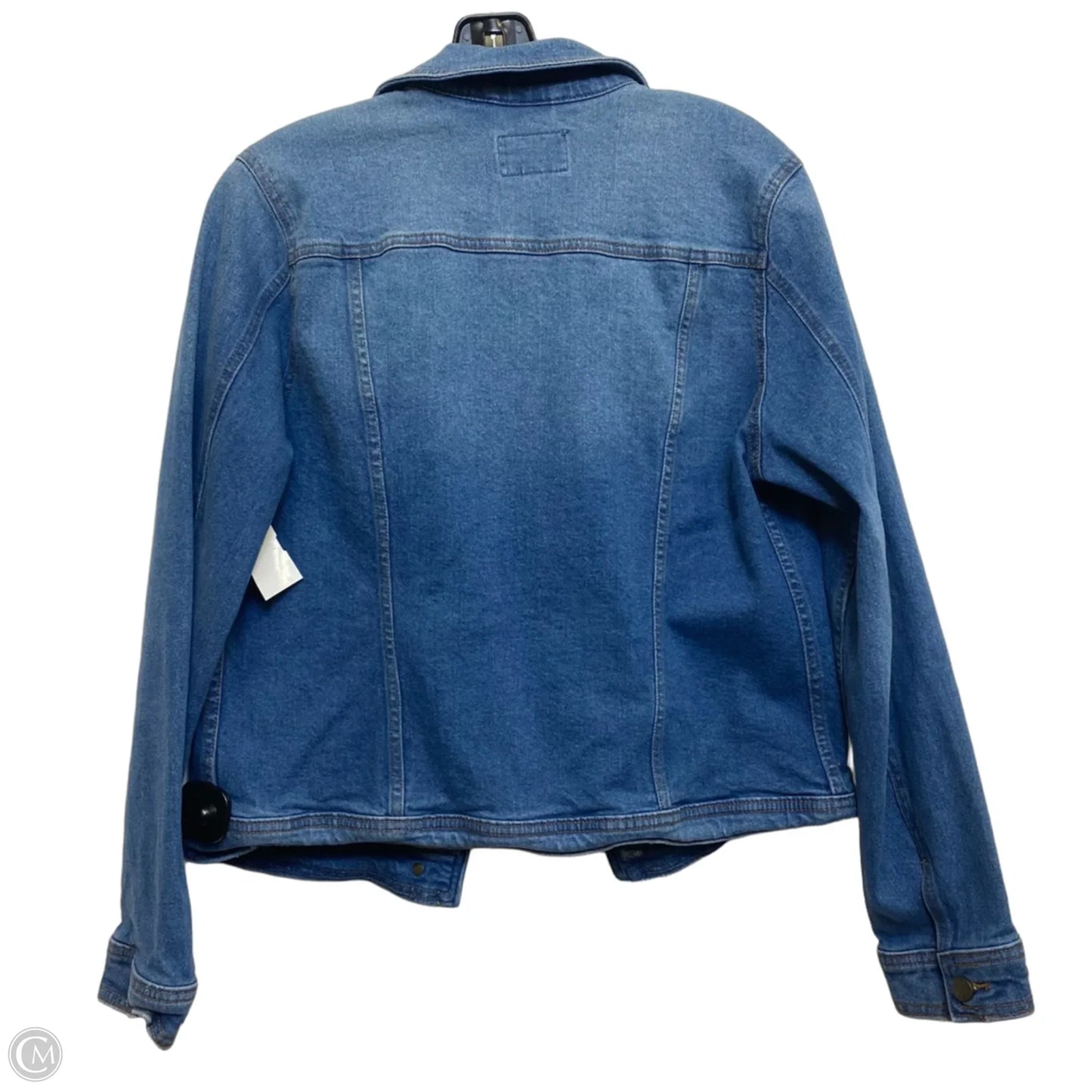 Jacket Denim By Universal Thread In Blue Denim, Size: M