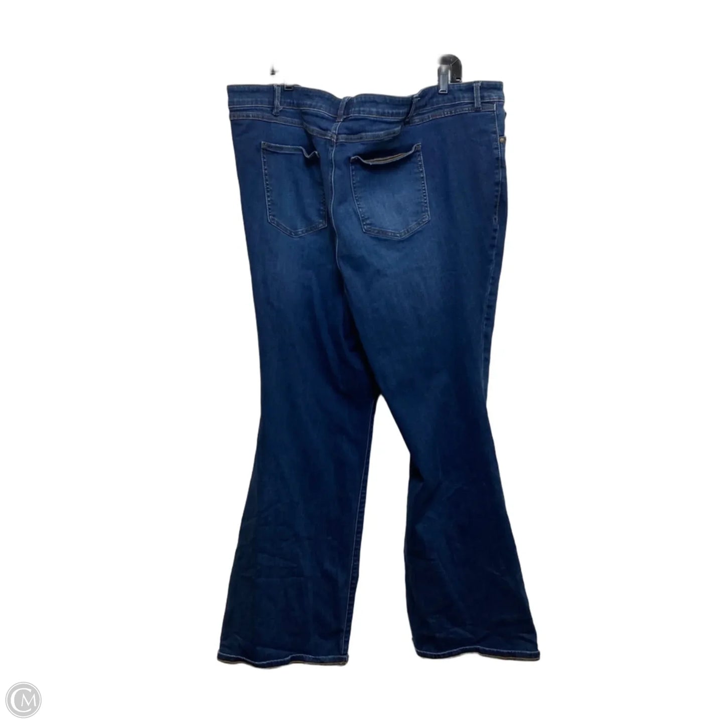 Jeans Flared By Torrid In Blue Denim, Size: 28