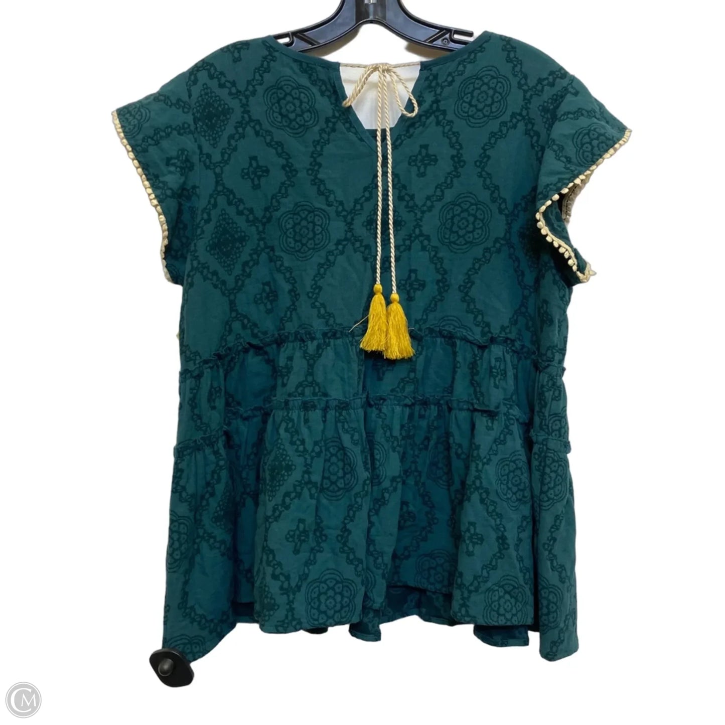 Top Sleeveless By Thml In Green, Size: L