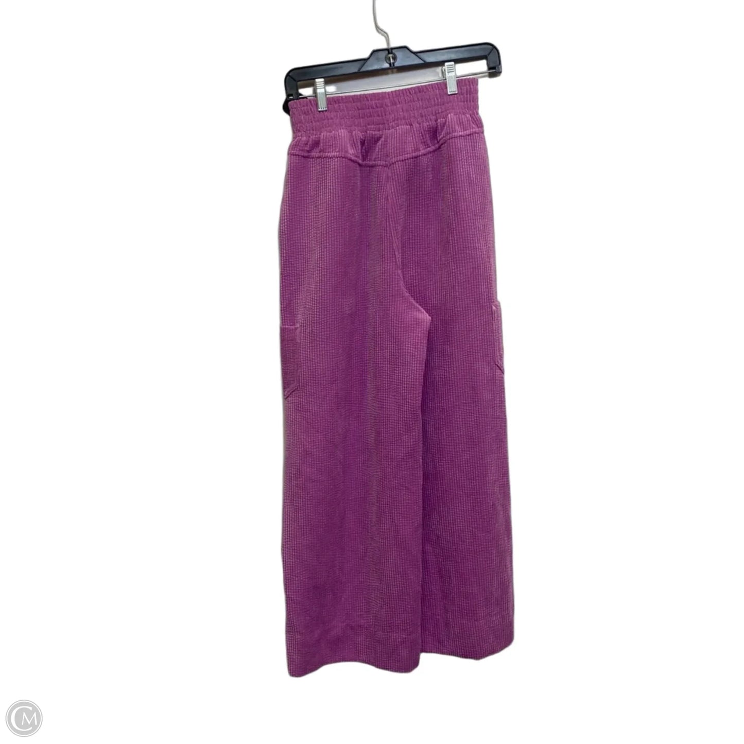 Pants Wide Leg By Urban Outfitters In Purple, Size: Xs
