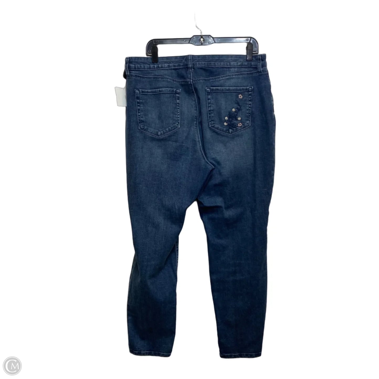 Jeans Skinny By Style And Co Collection Women In Blue Denim, Size: 14