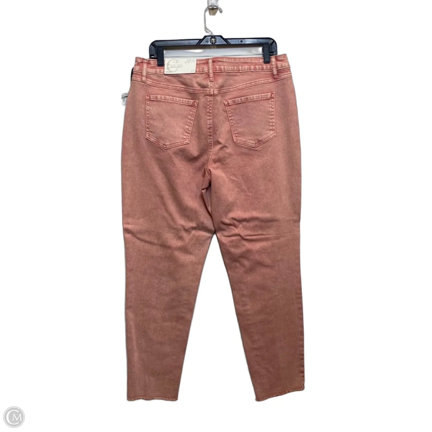 Jeans Skinny By Cato In Red Denim, Size: 14